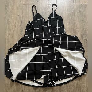 Athletic romper with shorts